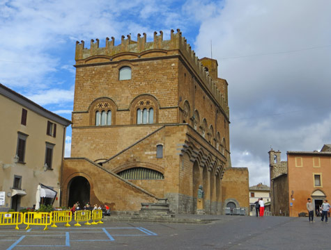 People's Palace in Orvieto Italy
