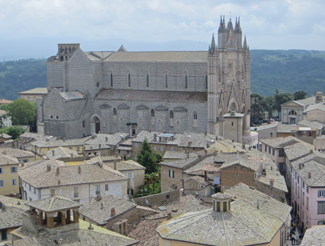 Cathedral in Orvieto Italy (Duomo)