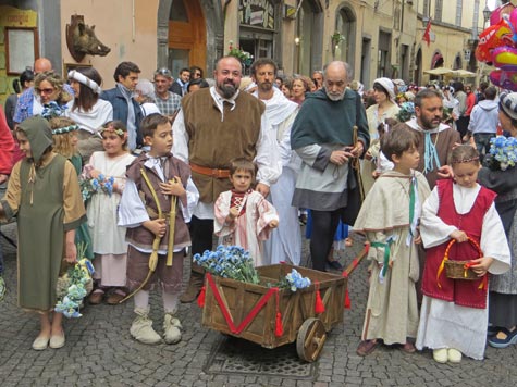 Traditional Dress in Orvieto Italy