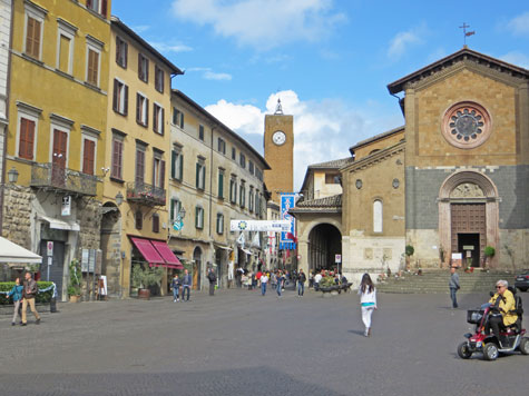 Piazza della Repubblica in Orvieto